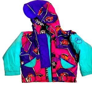 Vintage 90s Kids Ski Jacket